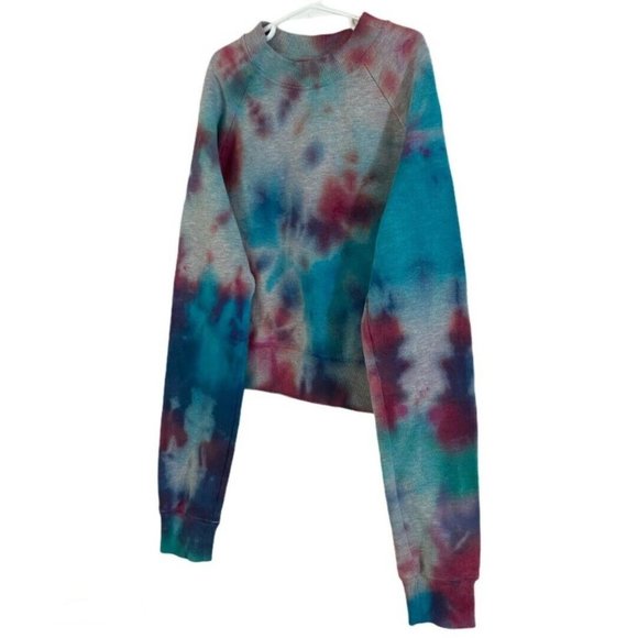 ⛔️SOLD⛔️ H&M Pullover Sweatshirt Custom Tie Dye XS - Picture 7 of 15